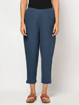 Fabindia - Cotton Firdaus Slim Fit Pant