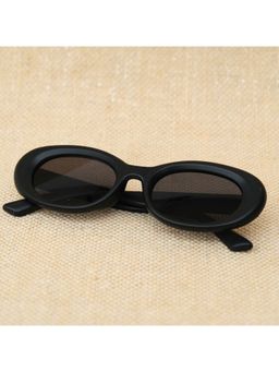 DukieKooky - Kids Black Oval Sunglasses (DKSG531) (M)