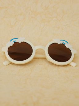 DukieKooky - Kids Brown Round Sunglasses (DKSG533) (M)