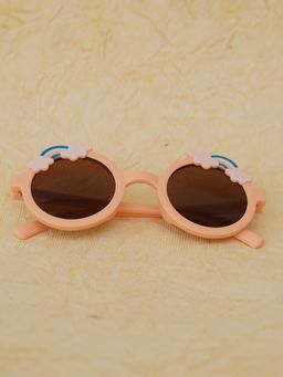 DukieKooky - Kids Brown Round Sunglasses (DKSG533) (M)