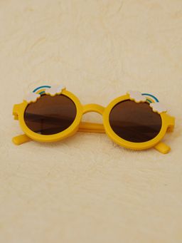 DukieKooky - Kids Brown Round Sunglasses (DKSG533) (M)