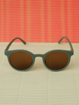DukieKooky - Kids Brown Wayfarer Sunglasses (DKSG534) (M)