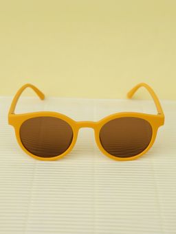 DukieKooky - Kids Brown Wayfarer Sunglasses (DKSG534) (M)