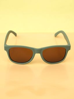 DukieKooky - Kids Brown Wayfarer Sunglasses (DKSG535) (M)