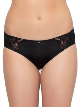 Triumph - Astra Luxury Embroidery Full Coverage Midi Brief Black