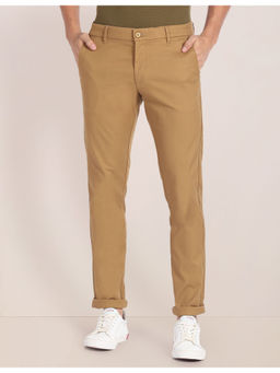U.S. POLO ASSN. - Khaki Solid Twill Chinos