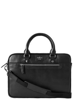 Eske - Griffin Unisex Laptop Briefcase, Upto 13 Inch (Black Cosmos)