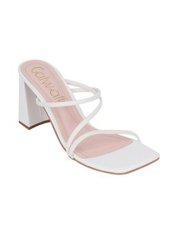 Catwalk - Women White Sandal Heels
