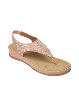 Catwalk - Women Rose Gold Sandals