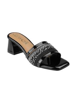 Catwalk - Women Black Sandal Heels