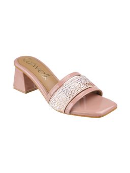 Catwalk - Women Rose Gold Sandal Heels