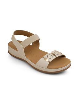 PEPPER - Women Cream Sandals