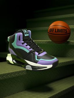 Off Limits - Men BASELINE 23 Basketball Shoes - Purple