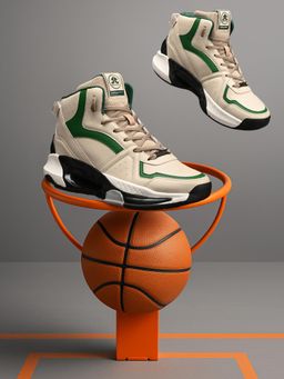 Off Limits - Men BASELINE 23 Basketball Shoes - Beige