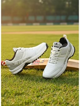 Off Limits - Men YORKSHIRE Cricket Shoes - Off White