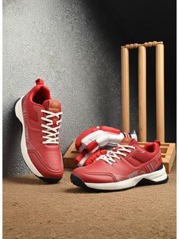 Off Limits - Men YORKSHIRE Cricket Shoes - Red