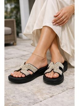 SCENTRA - Womens Sandals for Party - Black