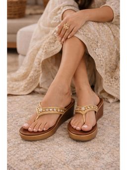 SCENTRA - Womens Sandal Heels for Party - Tan