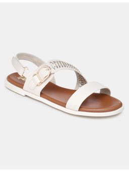 U.S. POLO ASSN. - Women Axelle Solid Buckle Strap Sandals
