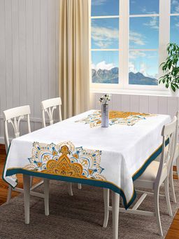 BLANC9 - Antique Kaleidoscope Printed Table Cloth