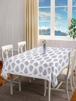 BLANC9 - Boteh Block Print Tablecloth