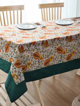 BLANC9 - Mayur Vatika 6-8 Seater Cotton Tablecloth