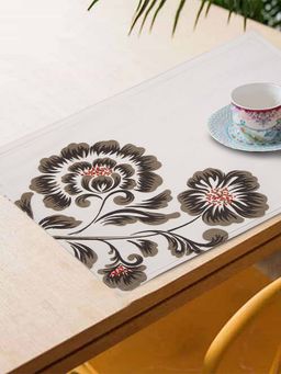 BLANC9 - Cotton Vintage Floral Placemats (Pack of 8)
