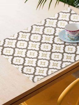 BLANC9 - Cotton Trefoil Placemats (Pack of 8)