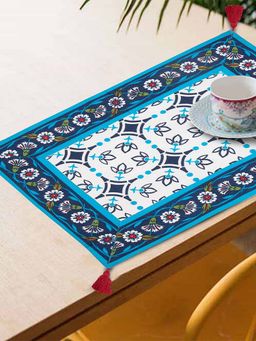 BLANC9 - Cotton Sacred Weave Printed Placemats (Pack of 8)