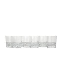 Luminarc - Quadrille 6 Piece Whisky Tumbler - 300Ml
