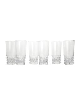 Luminarc - Quadrille 6 Piece Water Tumbler - 330Ml
