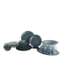 Luminarc - Ingmar Grey Simply 33 Piece Opal Dinner Set