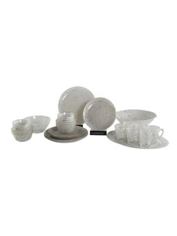 Luminarc - Ingmar White Simply 33 Piece Opal Dinner Set