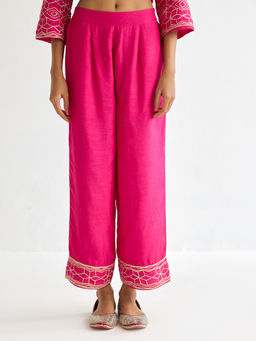 Ancestry - Rani Pink Straight Pant