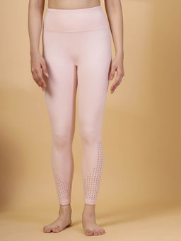 INVINCIBLE - Women Pink Yoga Training Laser Leggings