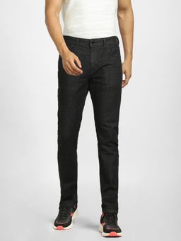 Jack & Jones - Black Low Rise Glenn Slim Jeans