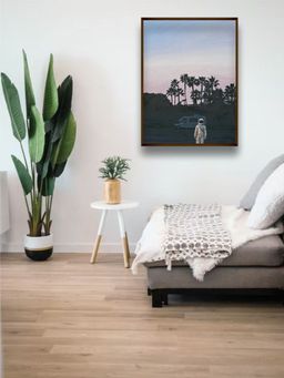 The Art House - Abstract Painting Multicolor (40X30 Inches)