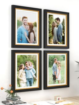 Art Street - Picture Frames Set of 4 Wall Mounted Photo Frame (Size 8 x 12 inch)