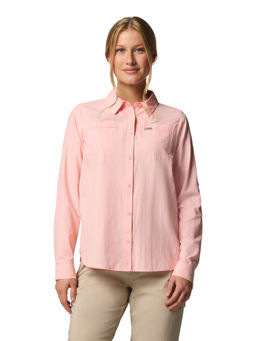 Columbia - Pink Solid Regular Fit Shirt