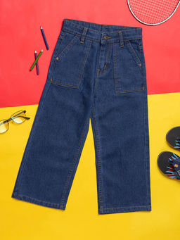 Purple United Kids - Girls Mid Blue Denim