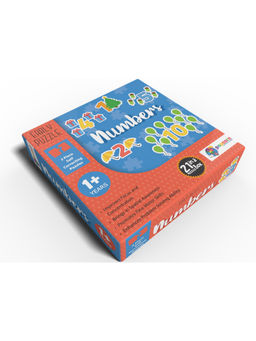 Popcorn Games & Puzzles - Numbers - 2 Piece Self Correcting Puzzles