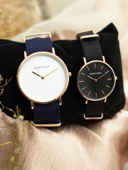 Joker and Witch - Multi-Color Nylon Watch (Pack of 2) - JWCW94