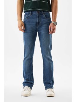 Snitch - Blue Solid Casual Jeans