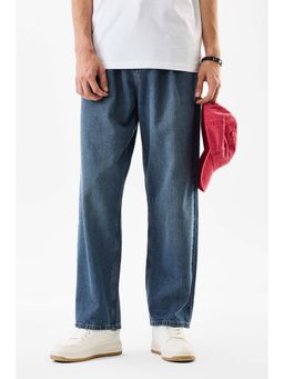 Snitch - Blue Solid Casual Jeans for Men