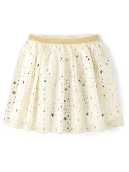 The Children's Place - Girls White Embellished Skirt