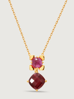 Mia by Tanishq - Crimson Clinks 14KT Ruby Pendant