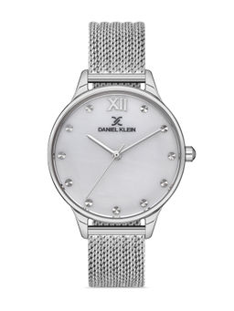 Daniel Klein - White Color MESH BAND Watch for Women DK.1.13042-1