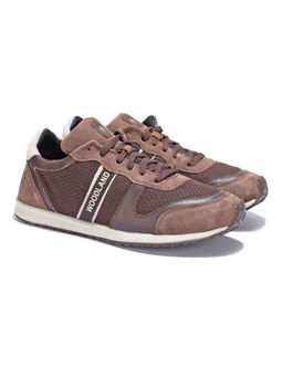 WOODLAND - Mens Dirty Brown Casual Sneakers