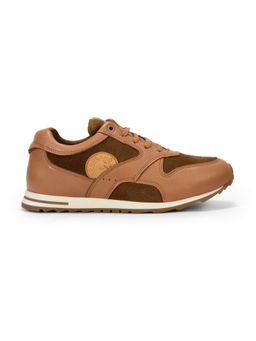 WOODLAND - Mens Snaype Casual Tan Sneakers