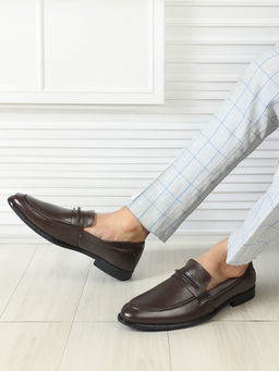 Carlton London - Men's Stylish Brown Color Comfortable Loafers